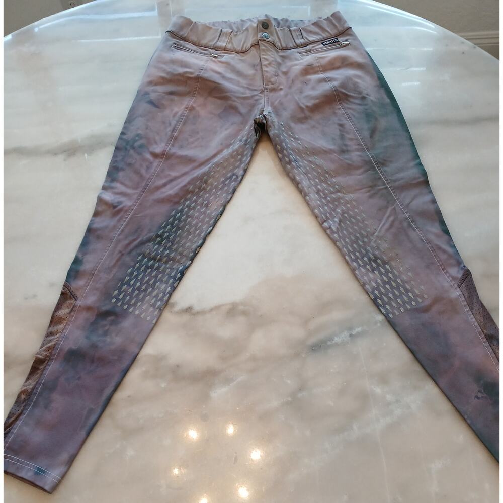 Kerrits riding pants size L Beautiful mauve color. Free shipping.